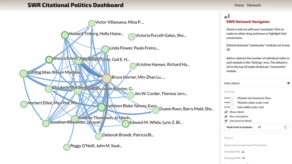 Tracking White Supremacist Citational Politics (prototype)